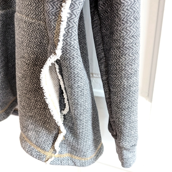 Carbon2Cobalt Quarter Zip Hooded Knit Sweater Men's Size XL - Picture 6 of 7